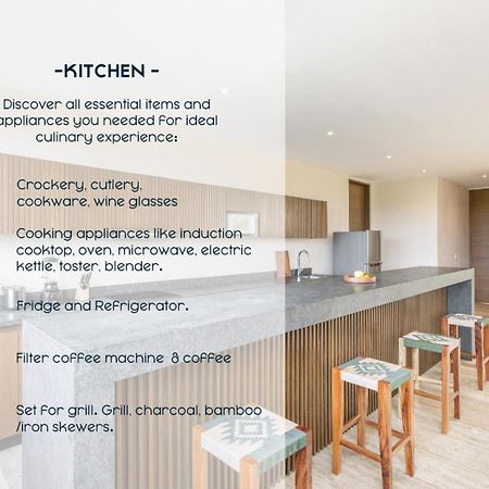 Extraordinary 2Br Apartment In Fully Equipped Hotel In Tulum Тулум Экстерьер фото